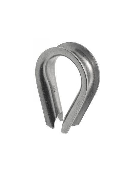 Cosse coeur inox 316 diametre 5mm