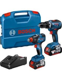 BOSCH PACK 2 VISS+VISS BOUL 18V 2X4A 2