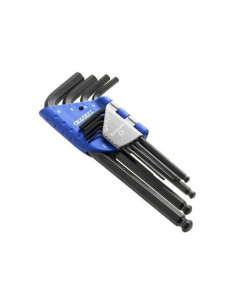 JEU 9 CLES MALES  SPHERIQUES EXPERT 1,5-10MM LONGUE