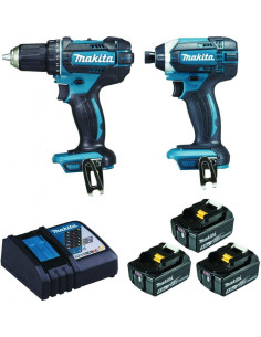 Ens Perceuse + Visseuse Makita + 3 Bat 5Ah