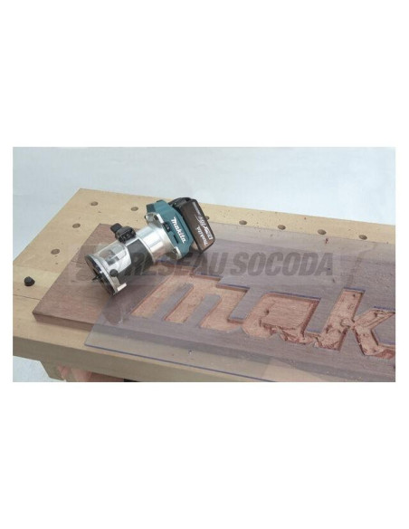 Makita affleureuse-defonceuse 2x18v 5,0ah