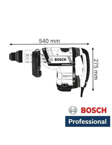 Marteau piqueur bosch gsh7vc 1500w 13j 8.5kg
