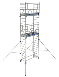 ECHAFAUDAGE ALU TUBESCA TOTEM50 HAUTEUR PLATEAU: 4.85M