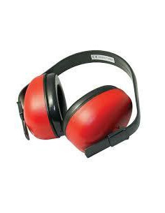 Casque antibruit en352 snr:27db rouge