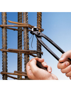 Tenaille russe forte noire 300mm knipex 2