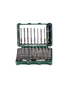 COFFRET EMBOUTS METABO 71 PIECES COULEUR