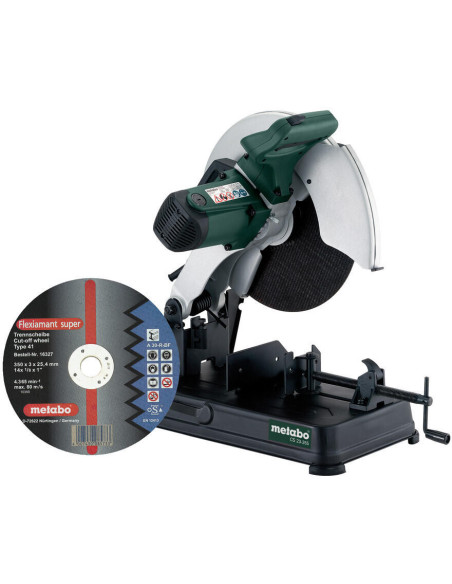 Tronconneuse metal metabo cs23 355mm fibre 2300w