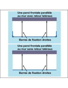 Connect paroi de douche 140cm 2