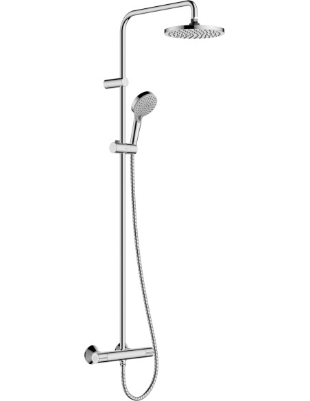 Hg colonne de douche vernis blend d200 chrome 9l