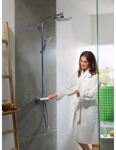 Colonne de douche Hansgrohe Crometta S240 Chromé 1 Jet 2