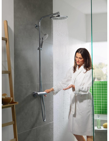 Colonne de douche Hansgrohe Crometta S240 Chromé 1 Jet