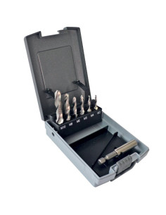 Coffret 6 forets taraudeurs chanfreineurs m3 · m10