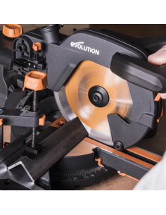 EVOLUTION RAGE SCIE ONGLET METAL D255 R255MS+