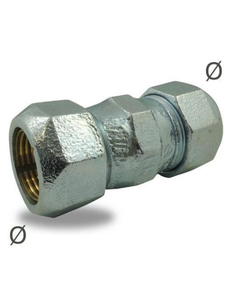 Galva manchon 1 1/2 rapide
