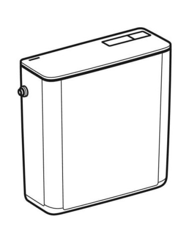 Geberit reservoir chasse attenant3/6l