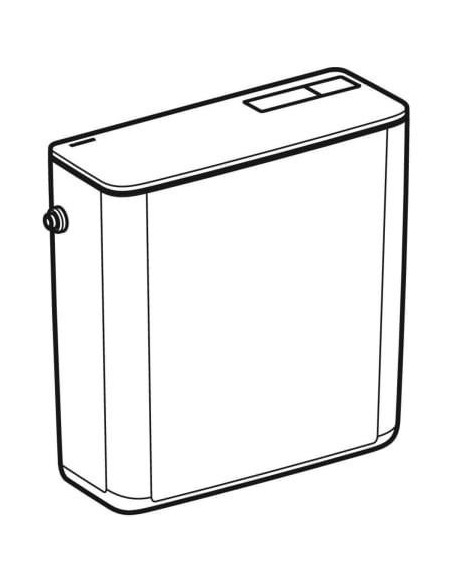 Geberit reservoir chasse attenant3/6l