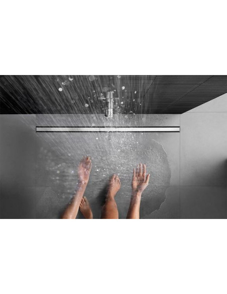 Pack caniveau inox 90