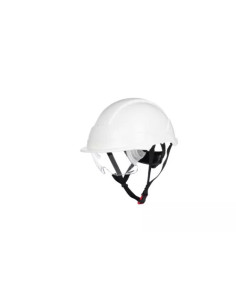 Casque monteur jugul. 4p, lun. integree en397