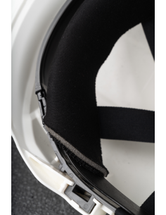 Casque monteur jugul. 4p, lun. integree en397 2