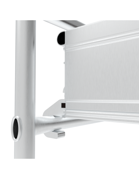 Echafaudage alu cross h.plat. 4,85m tubesca