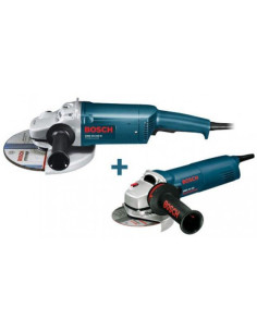 Lot meuleuse gws22-230h+gws1400 bosch
