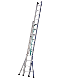 Echelle a coulisse 2 pl. alu tubesca 4,66x8,02m 2x