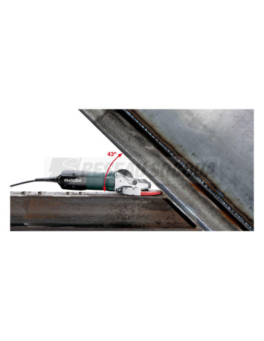 Meuleuse d`angle quick metabo 125 910w carter plat