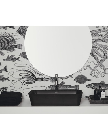Vasque Idéal standard ipalyss  55x38  noir mat