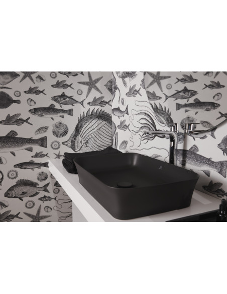 Vasque Idéal standard ipalyss  55x38  noir mat
