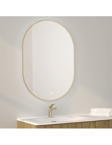 Od miroir falbala or brosse