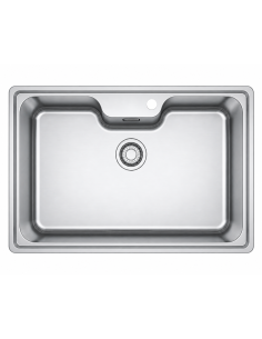 FRANKE EVIER 1 BAC BELL INOX ENCASTRER 81X51CM