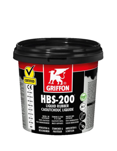 Griffon caoutchouc liquide pot 1l