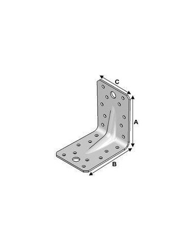 Equerre renf 90x90x65x2.5