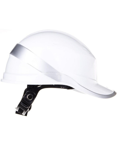 Casque chantier diamond blanc