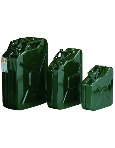 Jerrycan tole hydrocarbure 10l algi