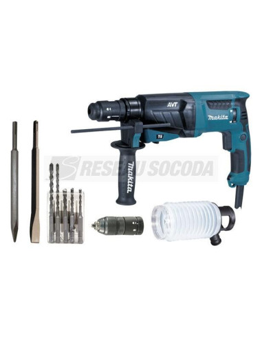 Perfo-burineur sds plus makita +coff 800w 26mm 2.4