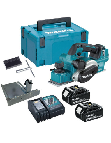 Makita rabot 82mm 2x18v 5,0ah 3,6kg