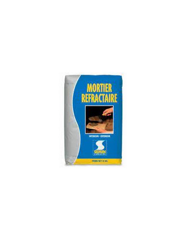 Mortier refractaire sac 25kg