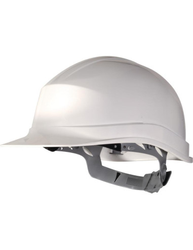 Casque de chantier zircon blanc delta plus