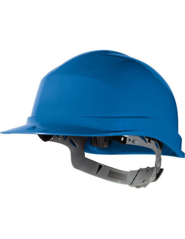 Casque de chantier zircon bleu delta plus