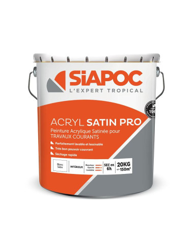 Acryl satin pro 20 kg