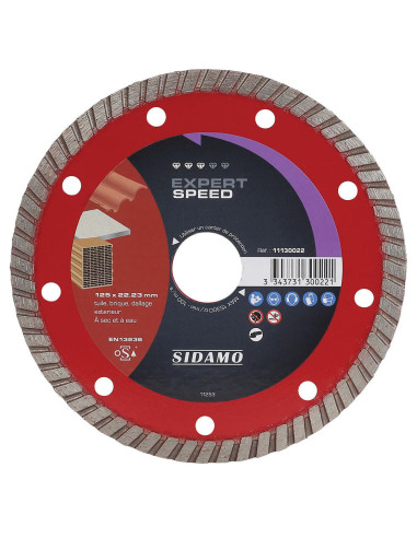 Disque diamant expert speed 125 (ex mist