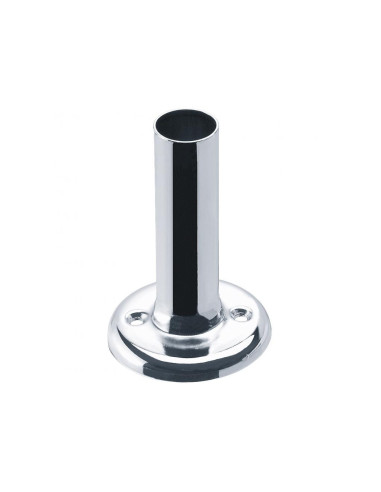 Pellet porte rideaux rosace 058mm chr. 004705