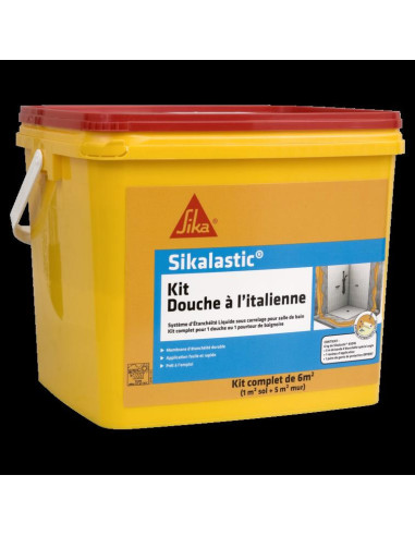 Kit De Douche A L'Italienne Sika 6M2