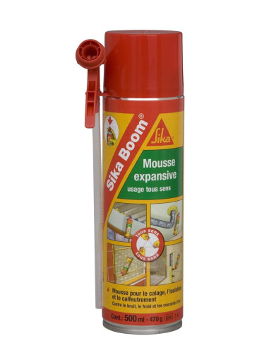 Sika boom 500ml aerosol tous sens -qm-