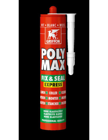 Poly Max Fix & Seal Express Griffon Blanc