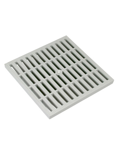 Regard grille pieton pvc40x40