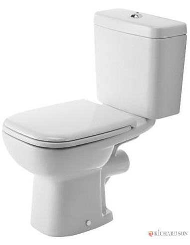 Wc duravit d-code complet blanc alim.lat.