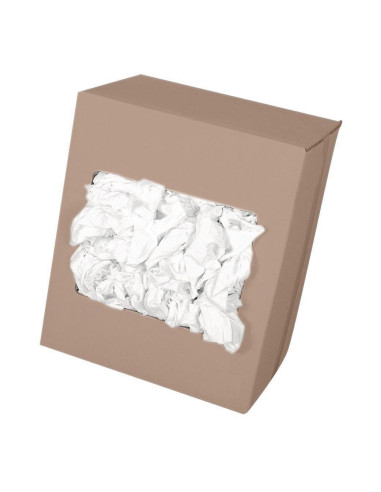 Carton 10kg chiffons jersey coton blanc