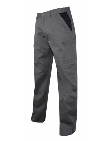 Pantalon t50 perceuse gris/noir 245gr/m2